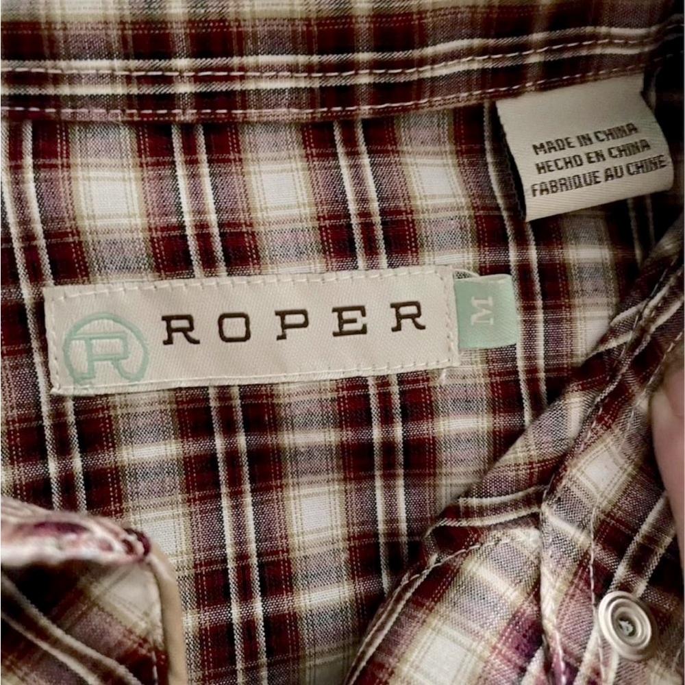Women’s Roper brans button shirt